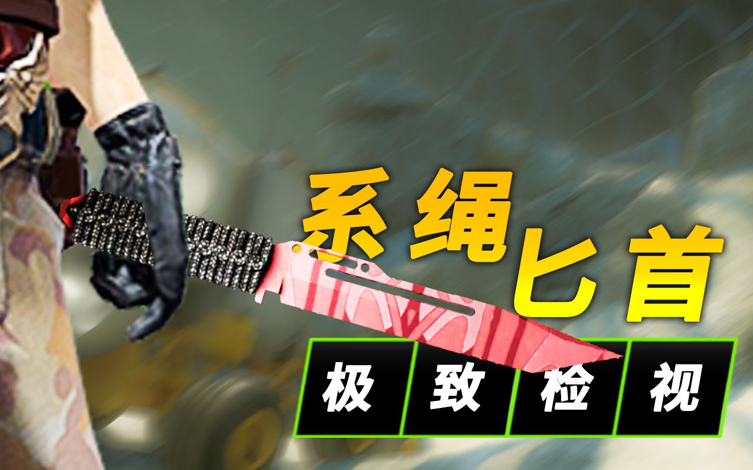 活动作品csgo系绳匕首全皮肤极致高清检视