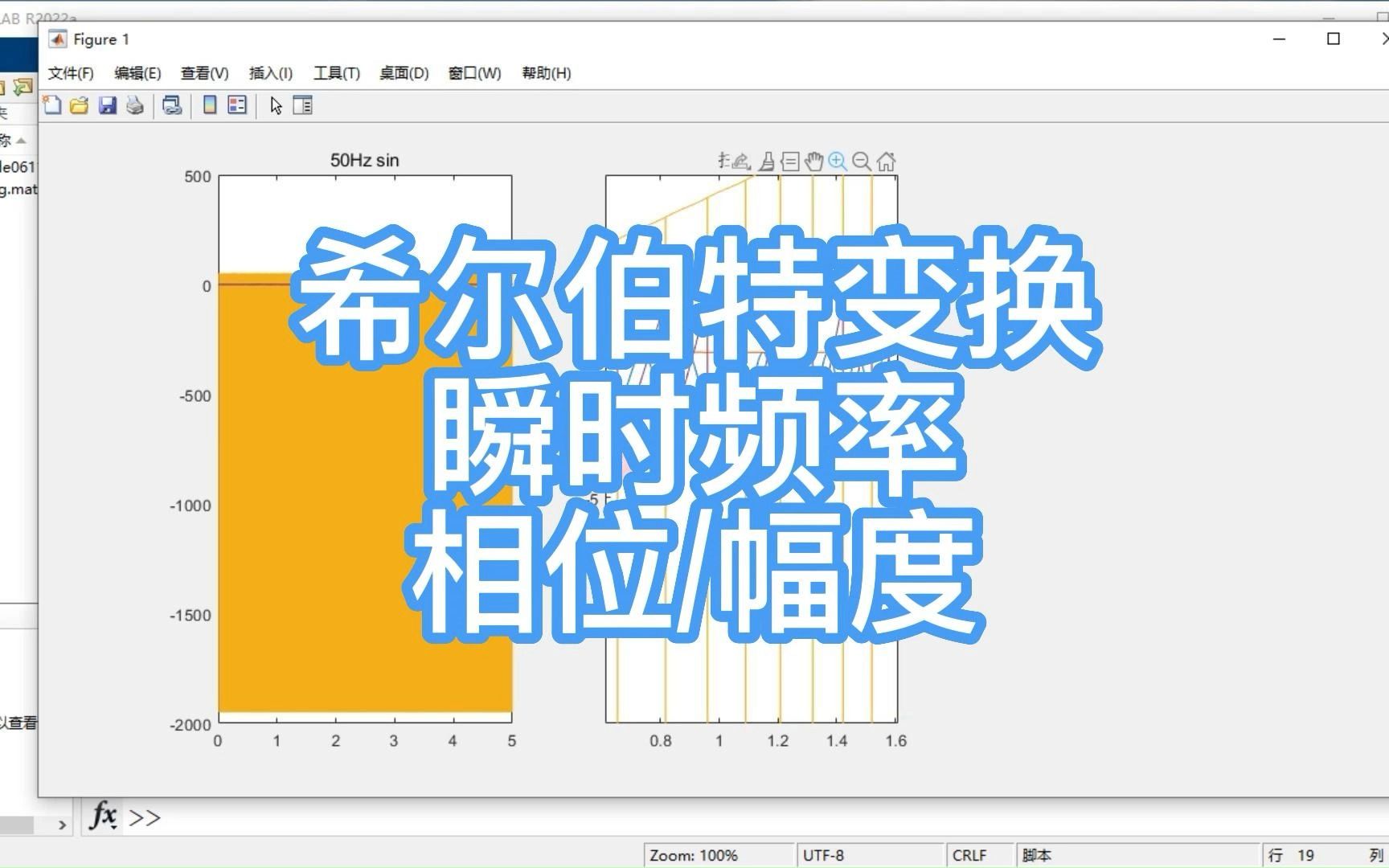 NO.22 希尔伯特变换瞬时频率/相位/幅度哔哩哔哩bilibili