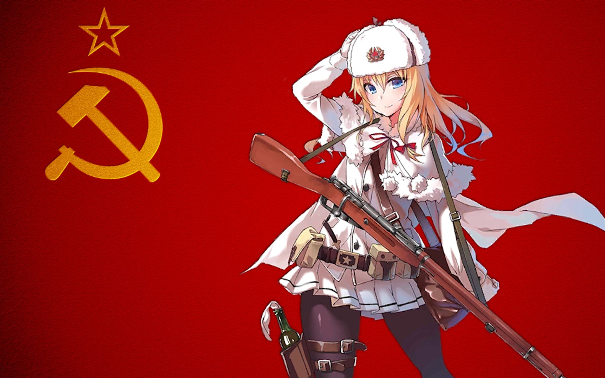 苏联红军二次元图片图片