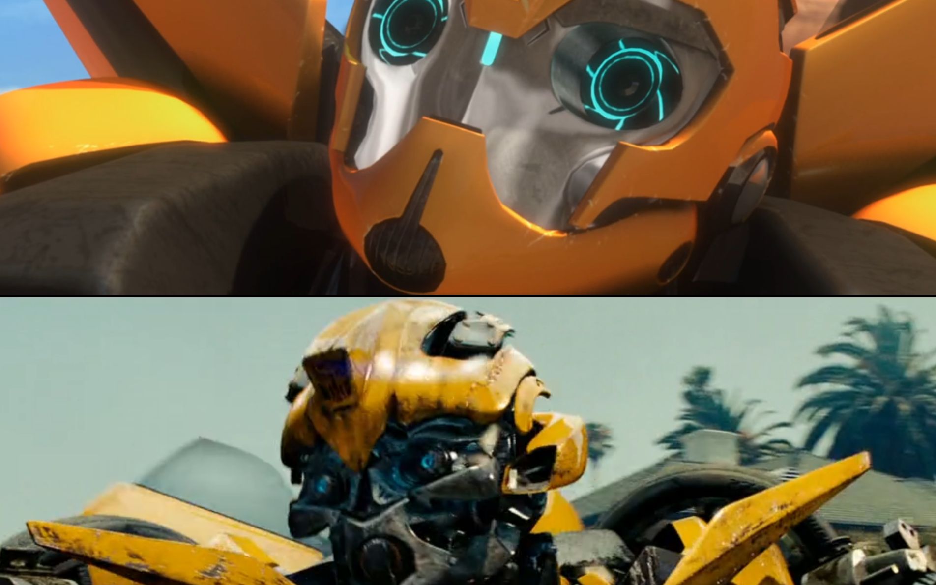 大黄蜂vs威震天另一版动画