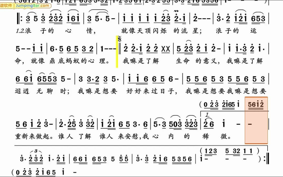 浪子的心情吉马合唱团图片