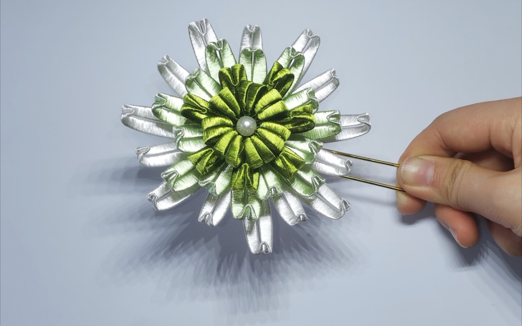 活动  【缠花】绿色系渐变菊花