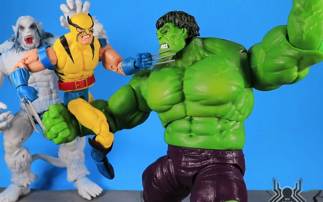 (转载)【marvel legends】【漫画】漫威80周年系列 金刚狼vs绿巨人