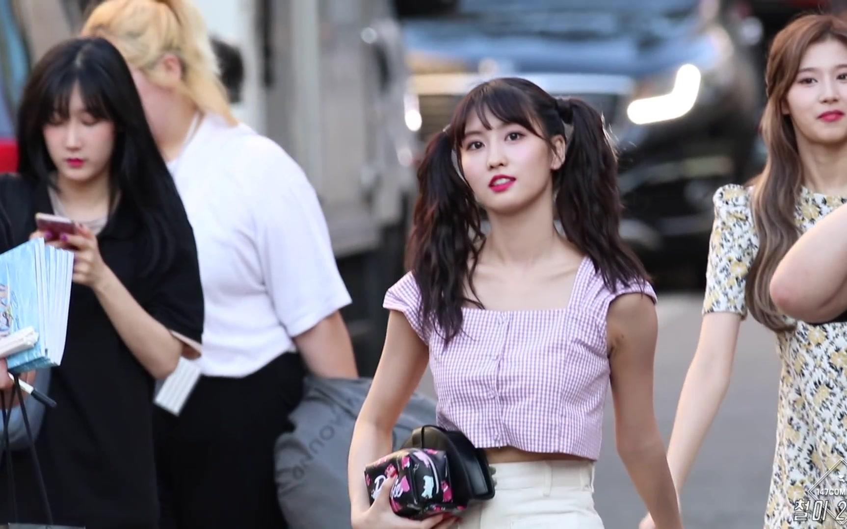 [饭拍集中营]180720 twice sana momo下班 饭拍