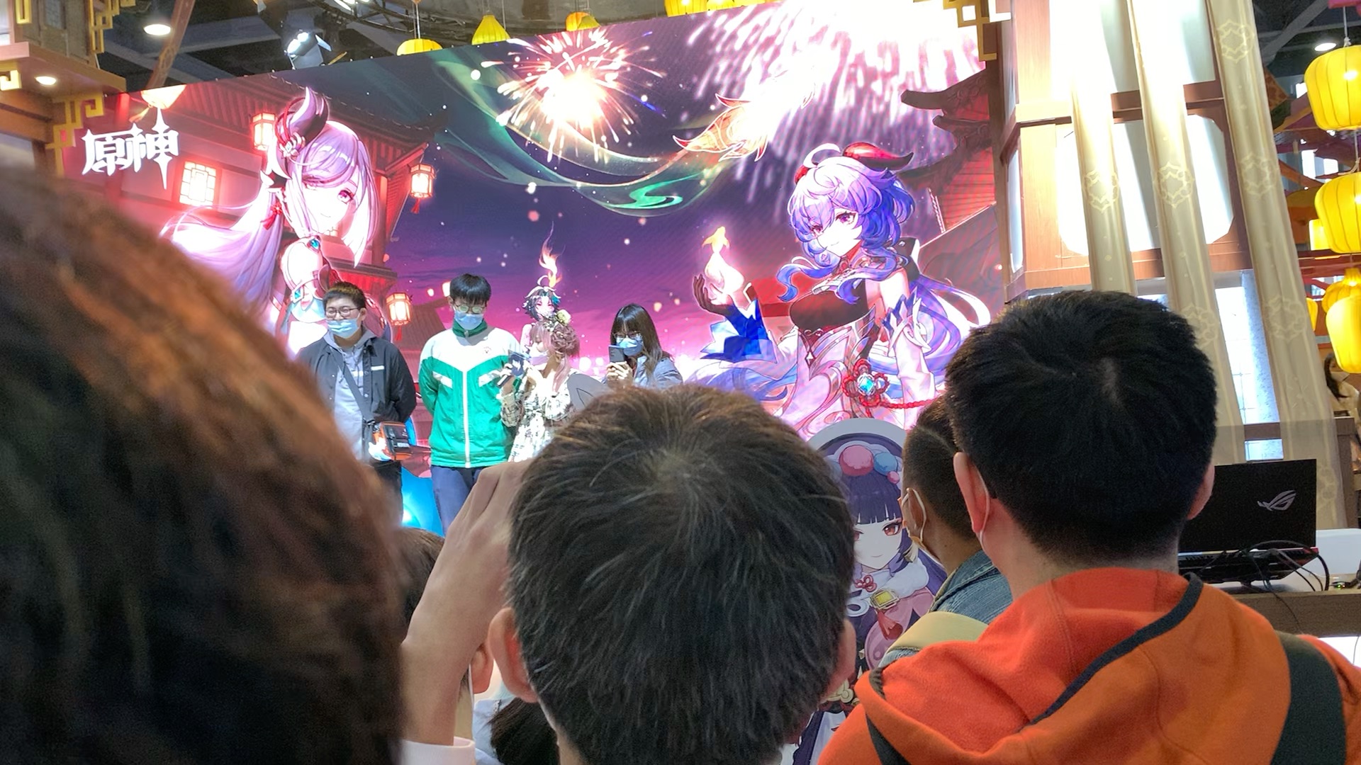 广州萤火虫 原神展台随拍