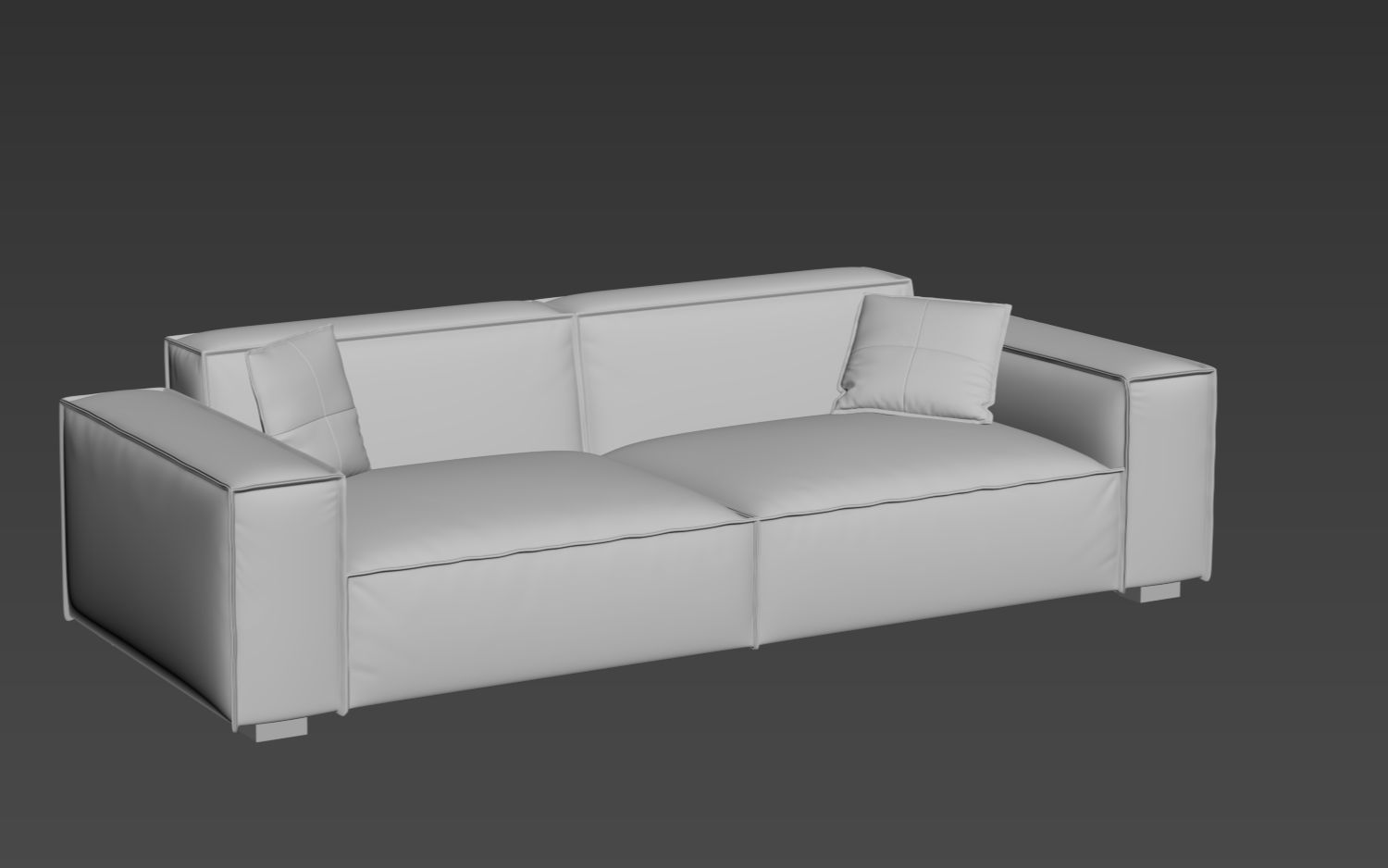 家具建模md家具建模zb沙发褶皱zbrush褶皱zbrush家具沙发建模