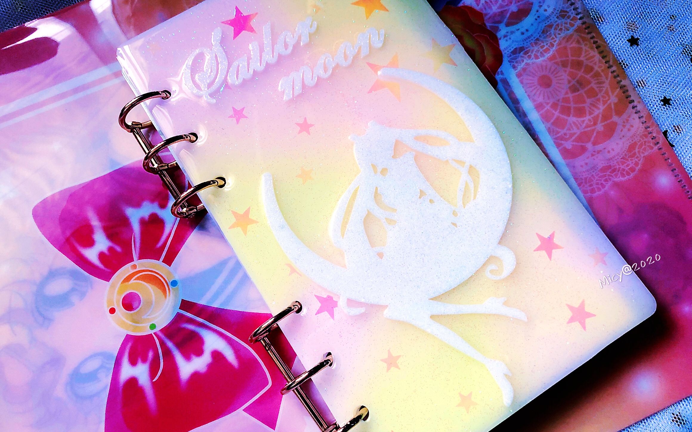 丨米心滴胶丨美少女战士笔记本手工diy小物制作