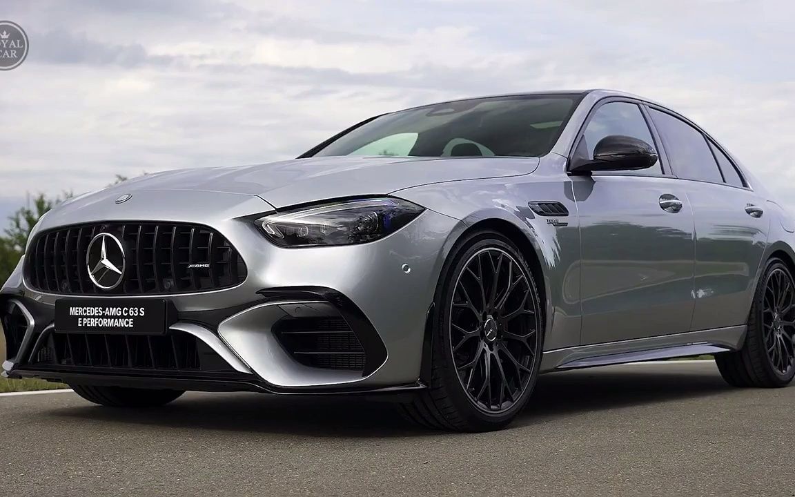 全新2023款梅赛德斯奔驰c63 s amg c级混合动力680马力野兽