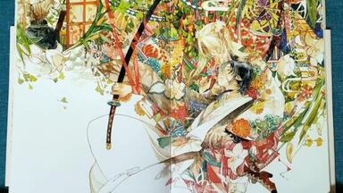 画集分享计划91】天野喜孝作品集——《飛天》＆《魔天》_哔哩哔哩_