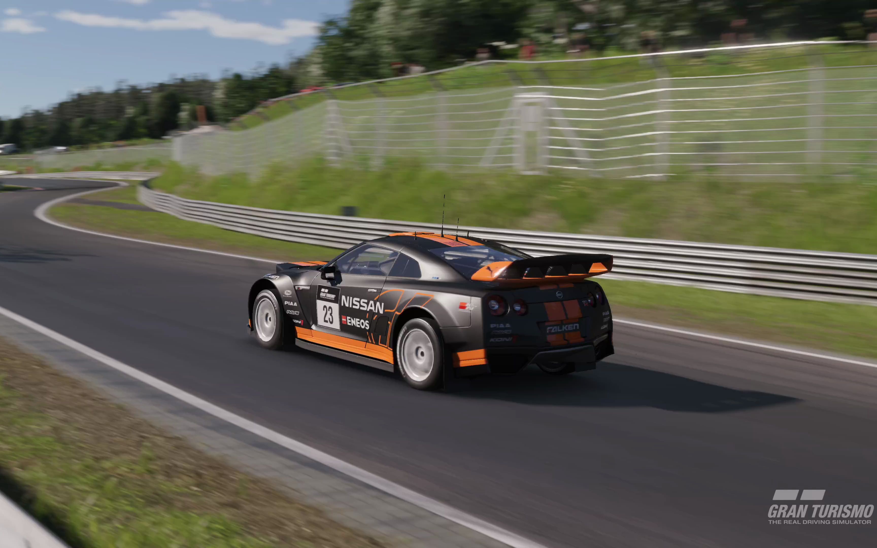 跑车浪漫旅7gt7纽博格林北赛道日产gtrgrbrallycar