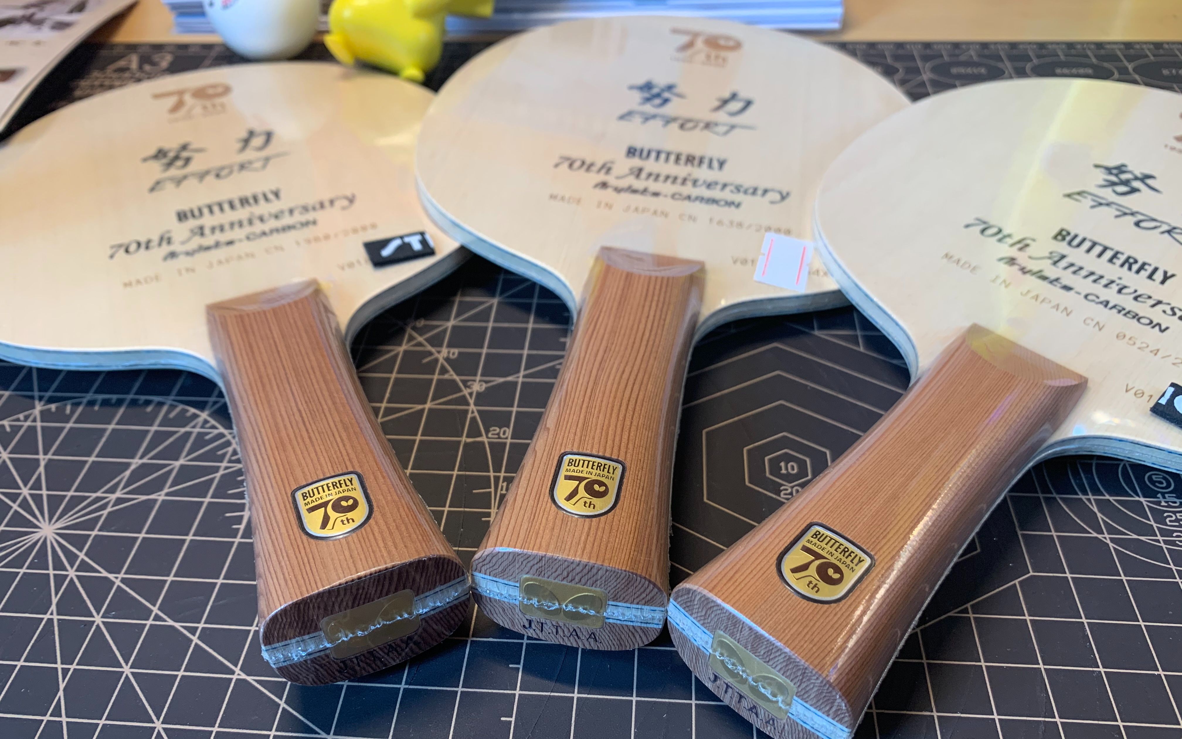 【蘑菇乒乓】华贵之尊! 蝴蝶金标70周年 开箱鉴赏与杂谈