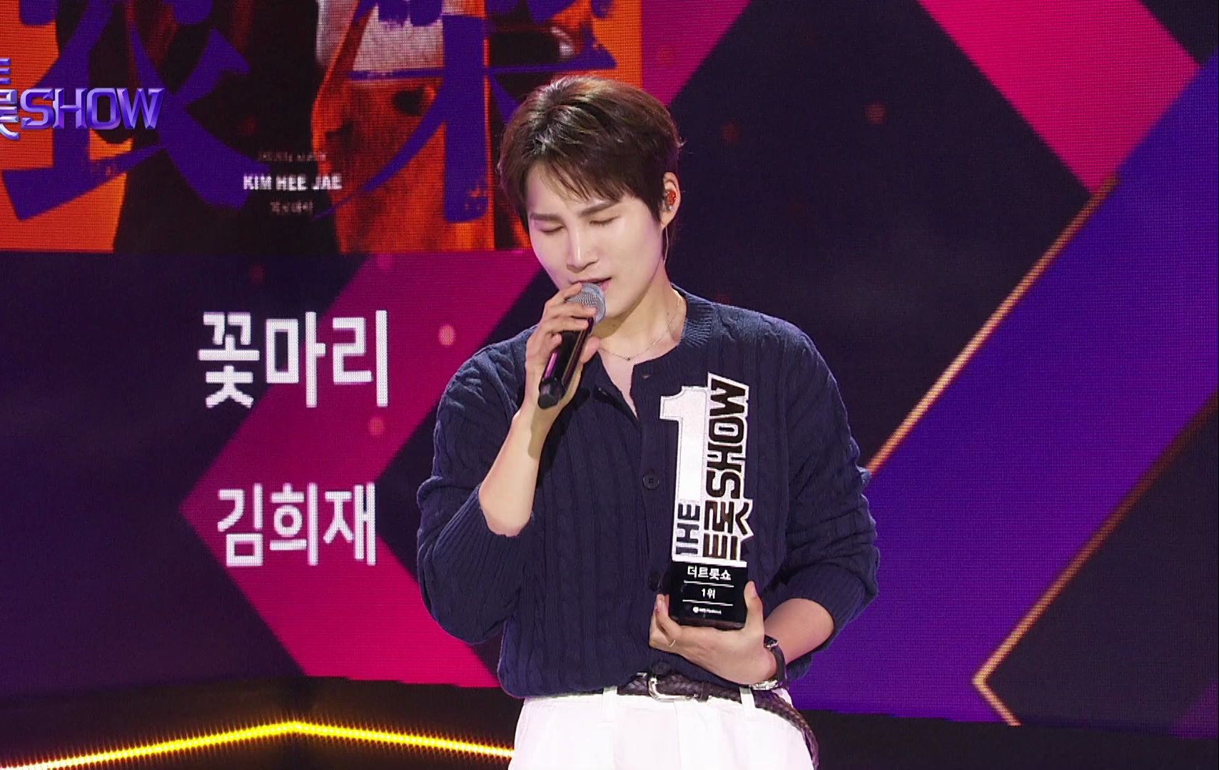 【第一名】金熙栽 附地菜>获the trot show 5月第三周第一名