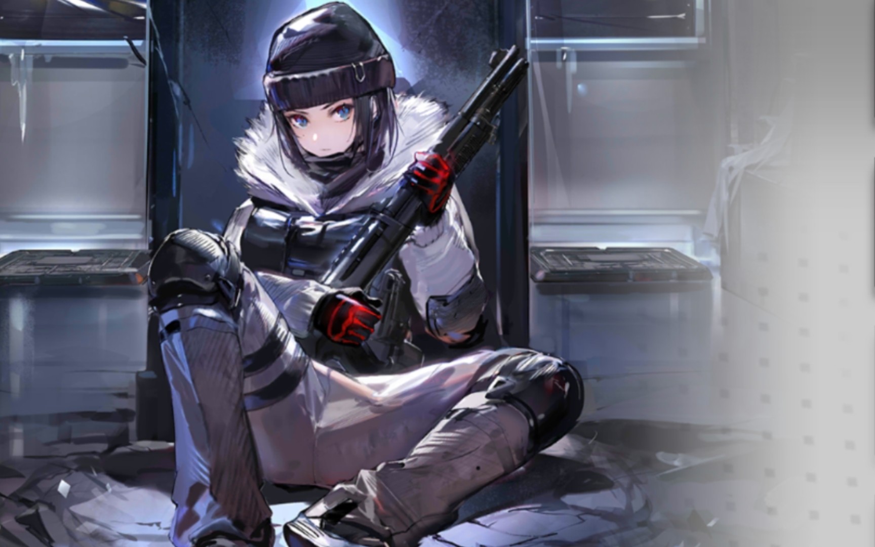 没有童年的明日方舟干员明日方舟新干员霜华精一精二及技能材料基建