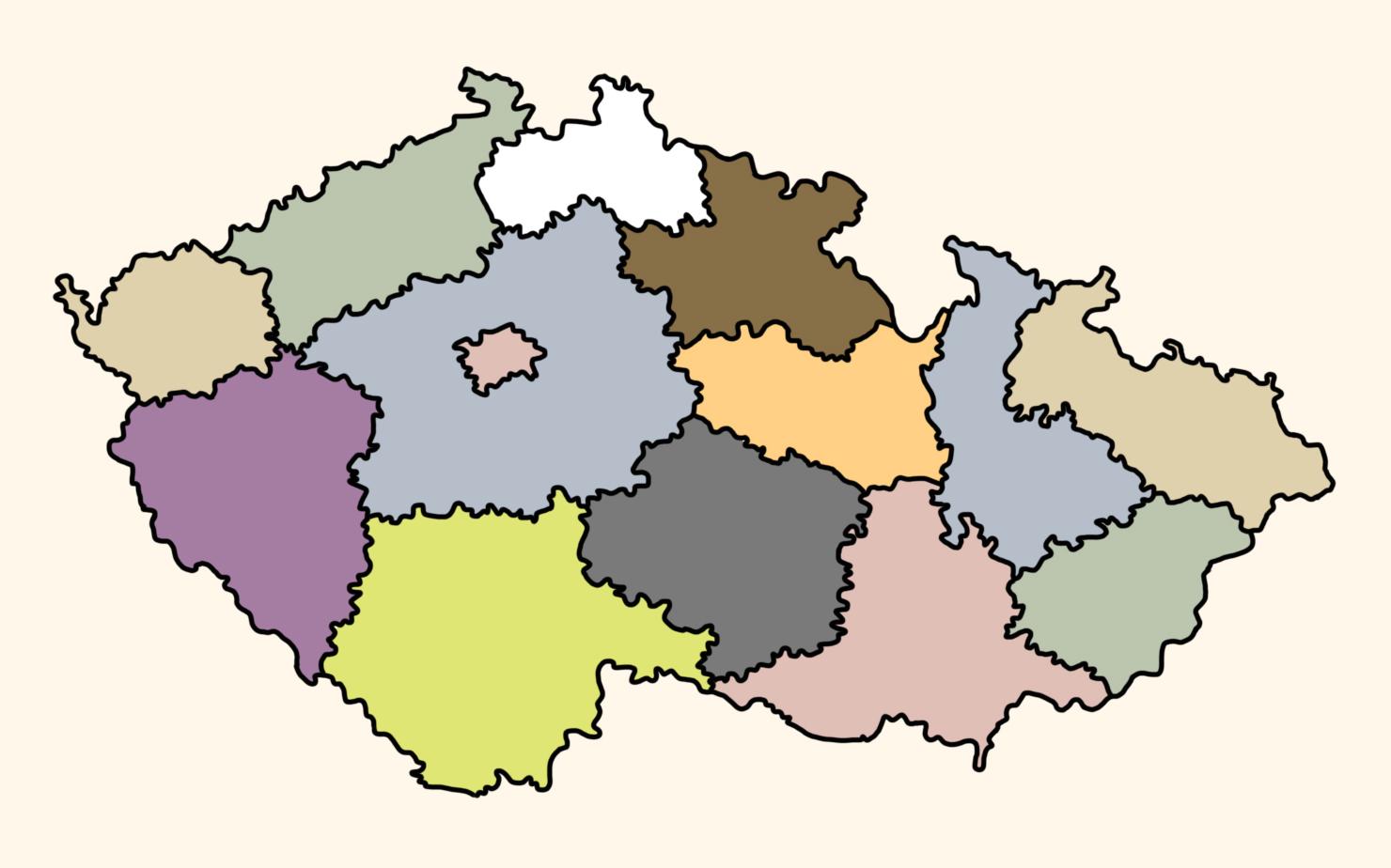 捷克地图简笔画图片