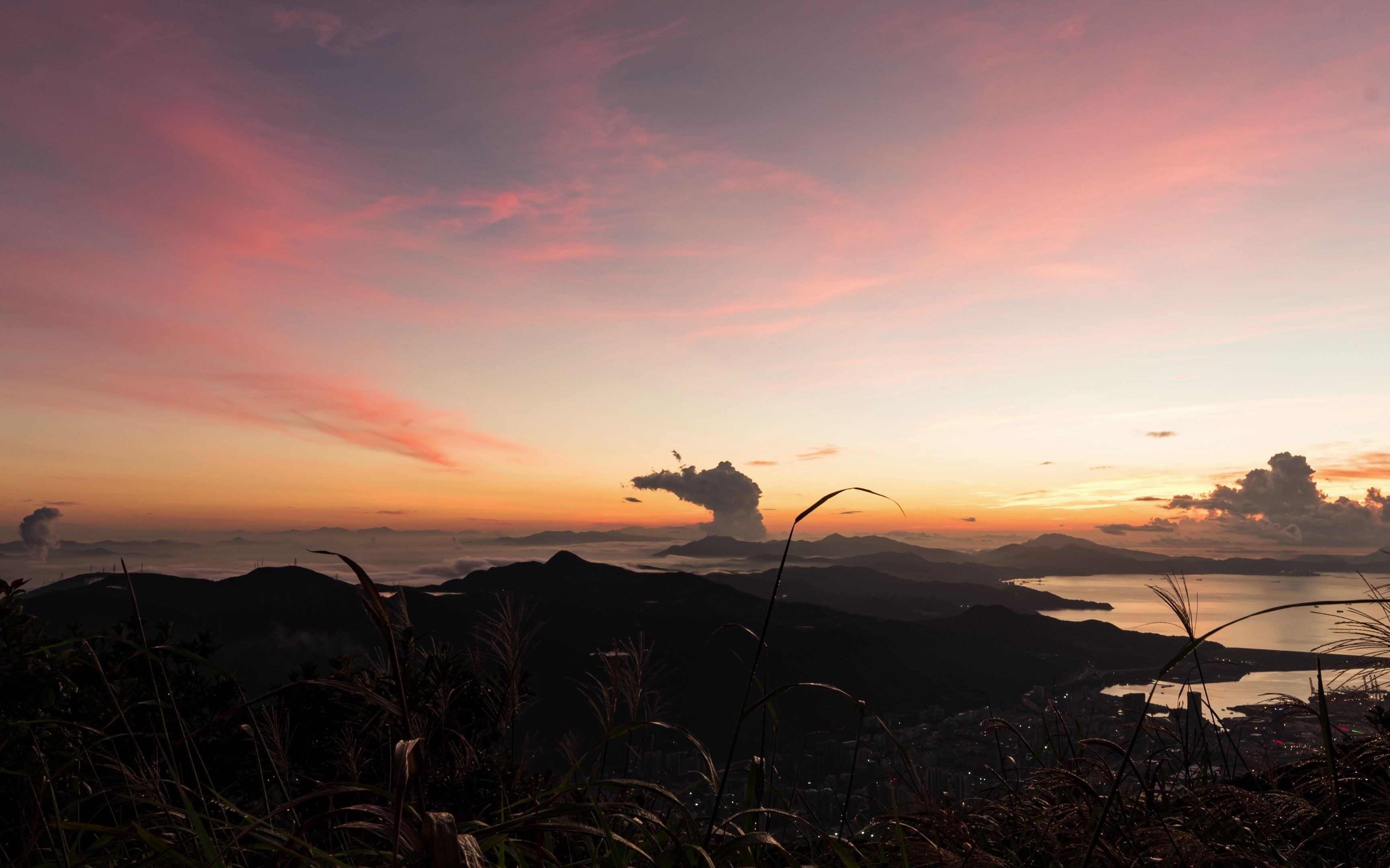 21中秋 梧桐山日出!_哔哩哔哩_bilibili