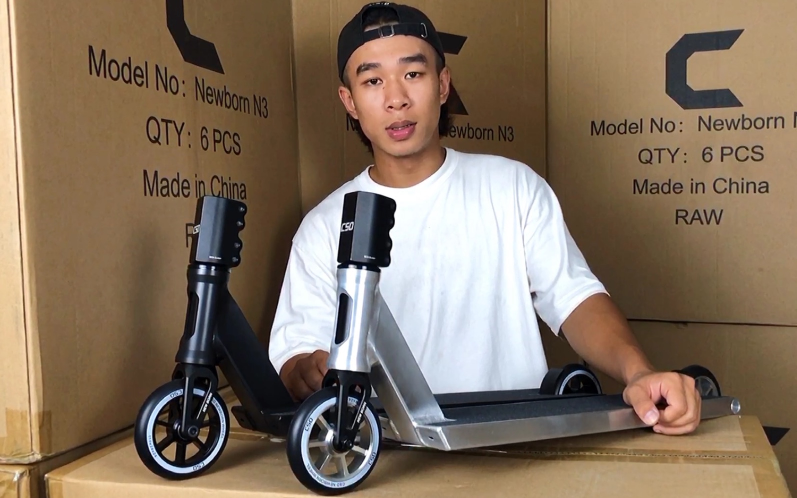 产品介绍 csd标配整车newborn n3 极限滑板车 scooter_哔哩哔哩 (゜