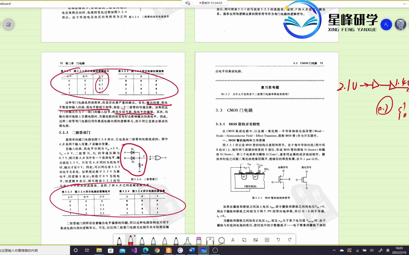 [图]闫石《数字电子技术》第三章+习题讲解（门电路、三极管、CMOS、TTL）