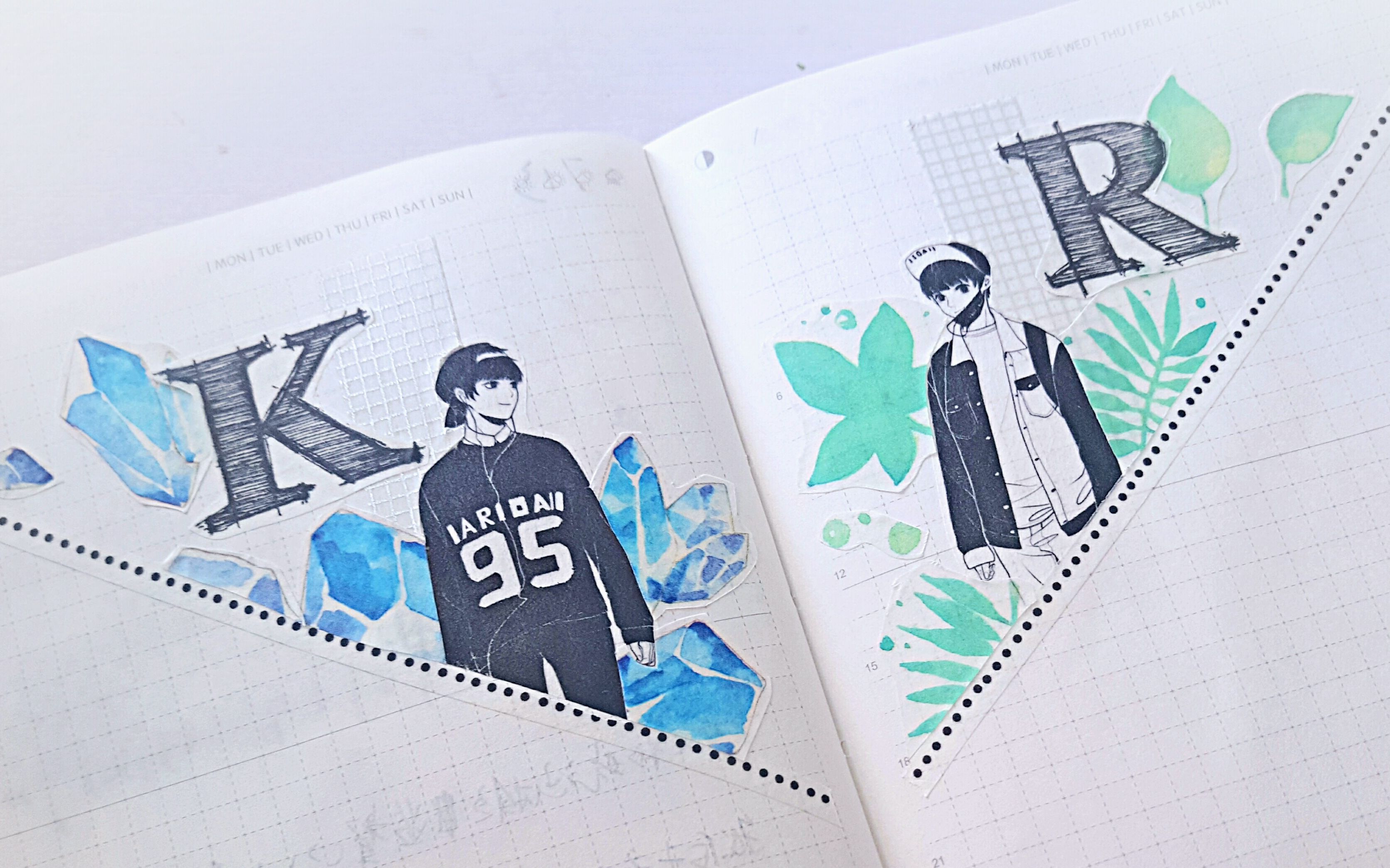 【云雾的手帐视频】【715夏秋节快乐】最美的不是下雨天