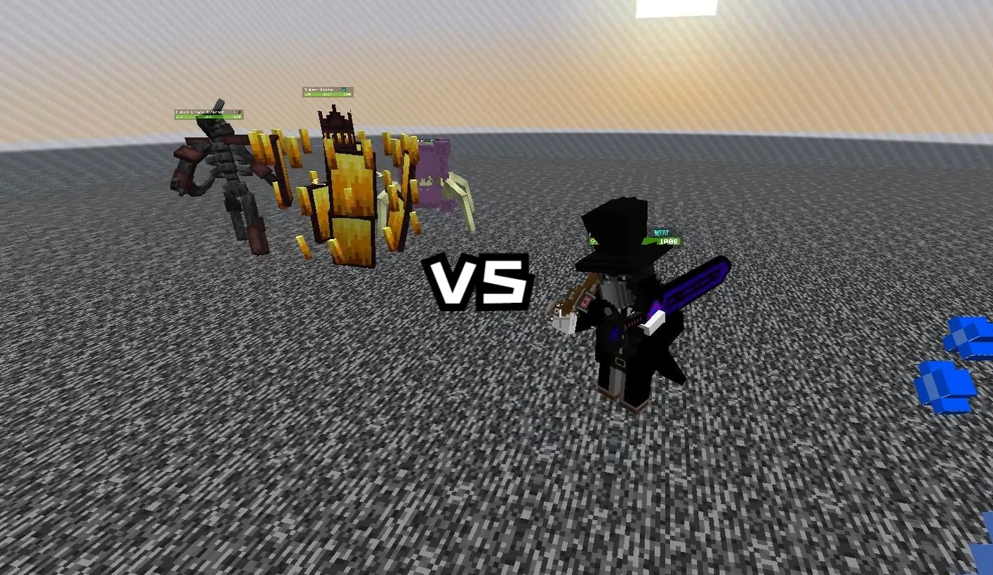 猎头者vs突变凋零骷髅 突变烈焰人 突变潜影贝