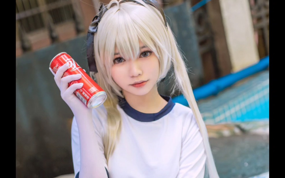 春日野穹体操服泳池cosplay竖屏版