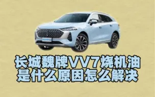 Descargar video: 长城魏牌VV7烧机油怎么办 教你三步轻松搞定