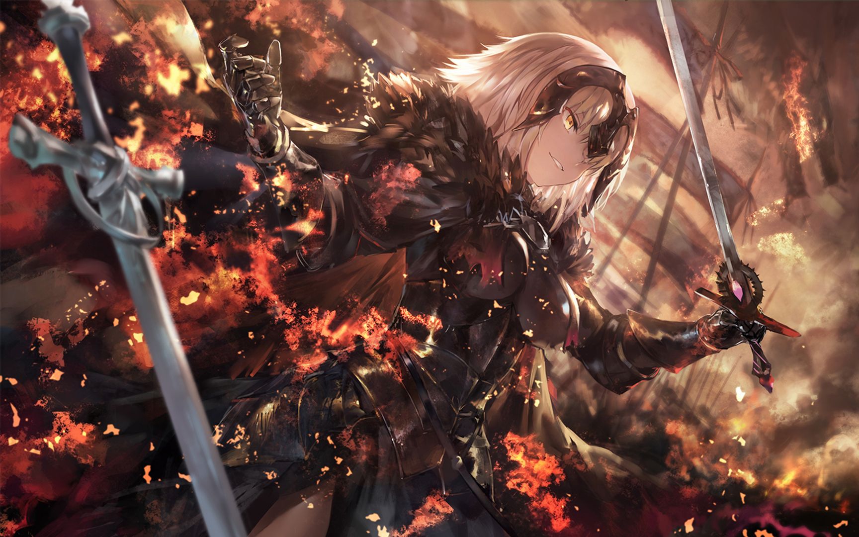 【fate/贞德专场】就让这红莲圣火裹挟旗帜-护你永远