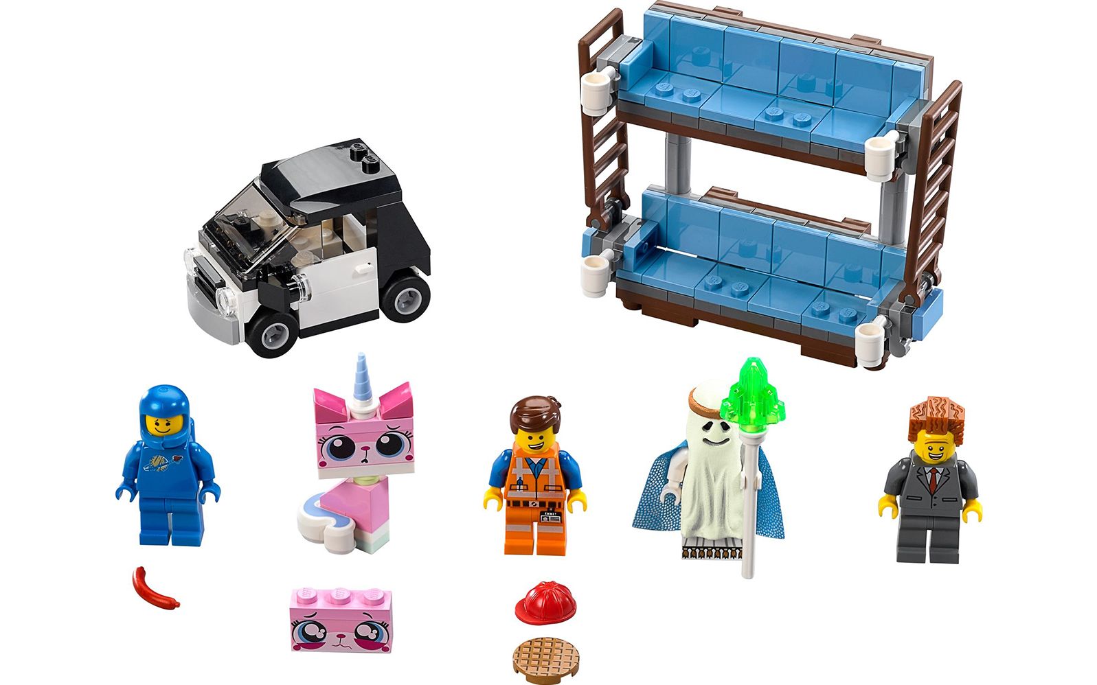 乐高 lego 70818 乐高大电影 艾米特的双层沙发 2014速拼评测