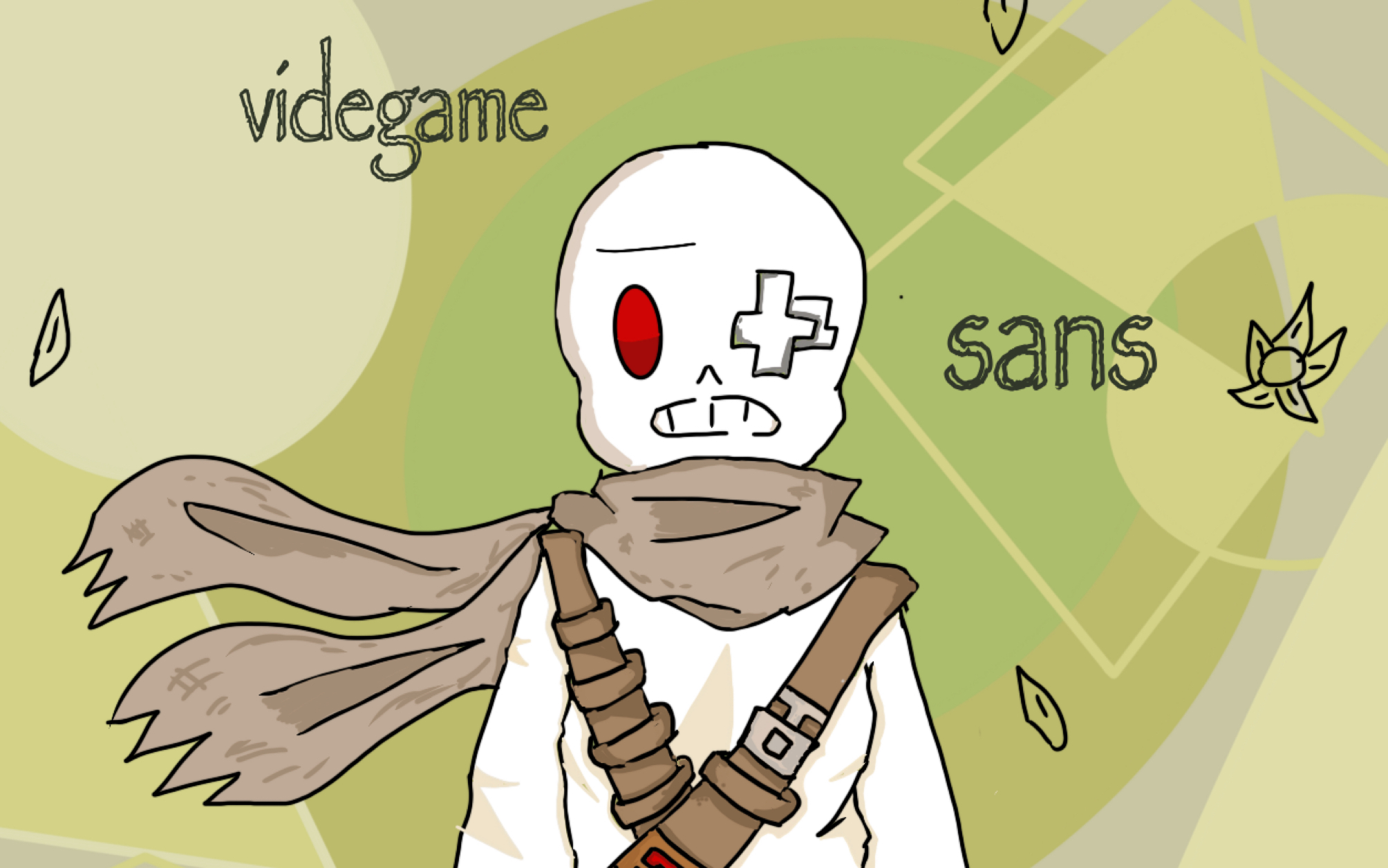 【零空異瞳】—自創au videgame sans!審判曲