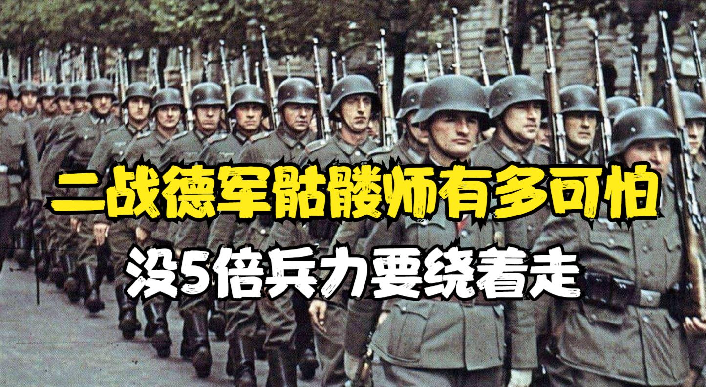 二战德国“骷髅师”有多可怕?苏联:没5倍兵力,看到要绕着走!哔哩哔哩bilibili