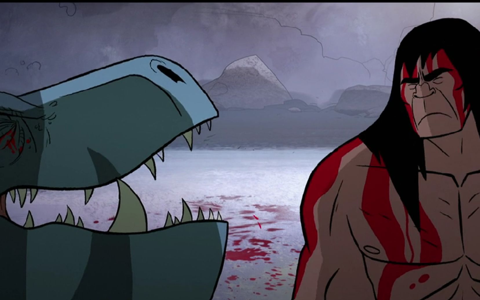 网飞r级动画来了那个穴居人和恐龙又来了史前战纪6