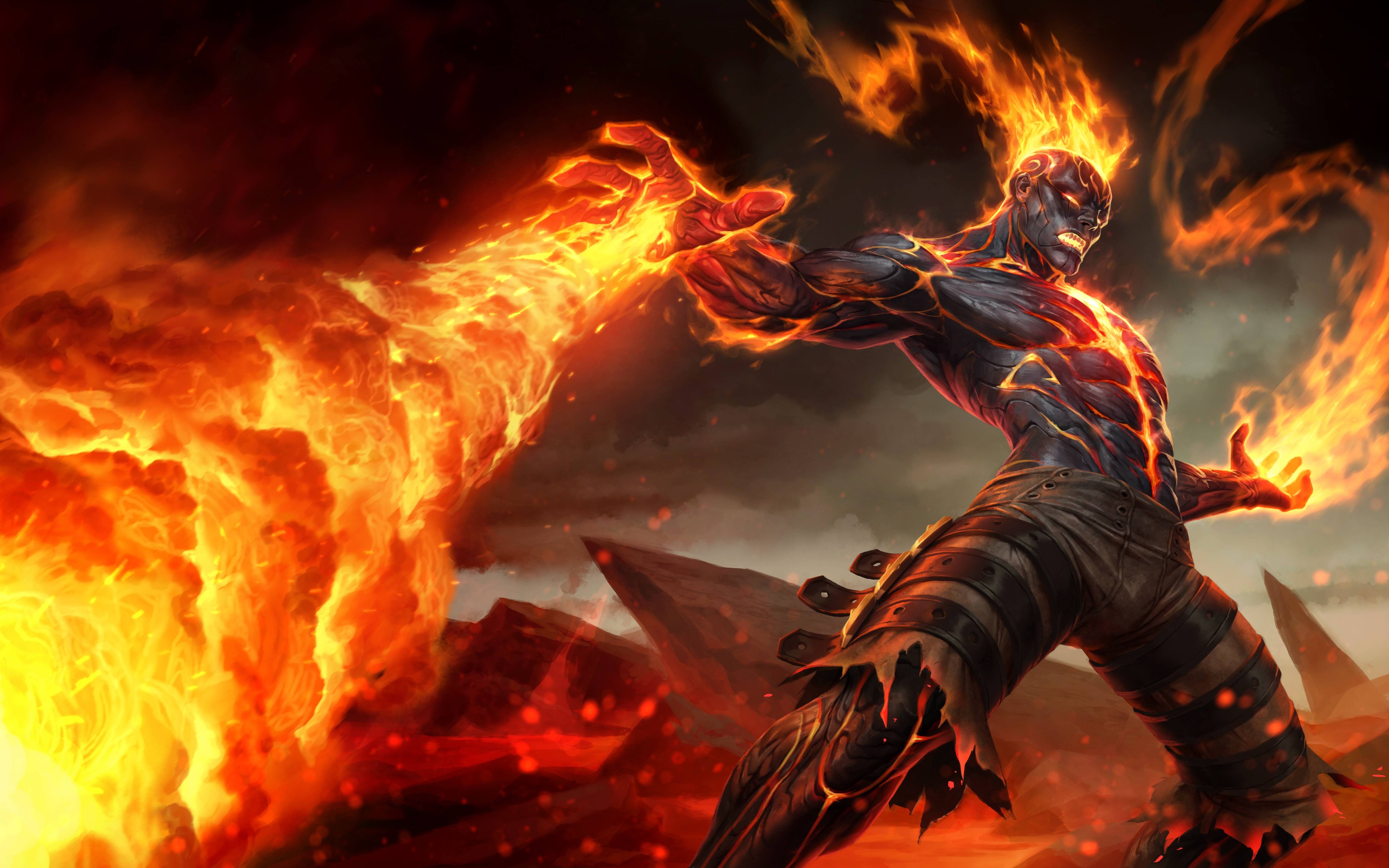 【英雄联盟手游】复仇焰魂布兰德的诞生_英雄联盟手游