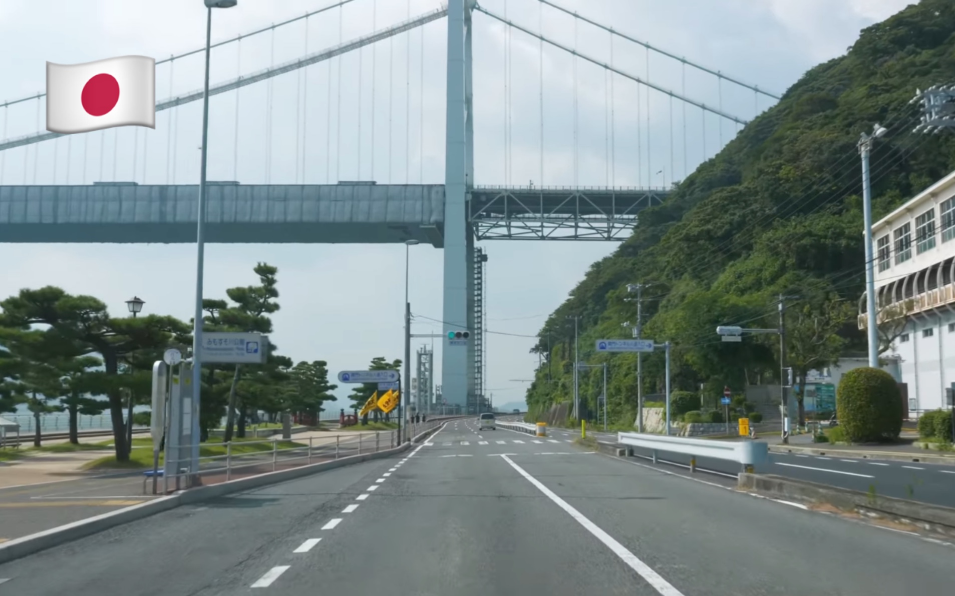 [图]【超清】在日本山口县下关市驾驶｜关门海峡→角岛 拍摄日期：2021.9