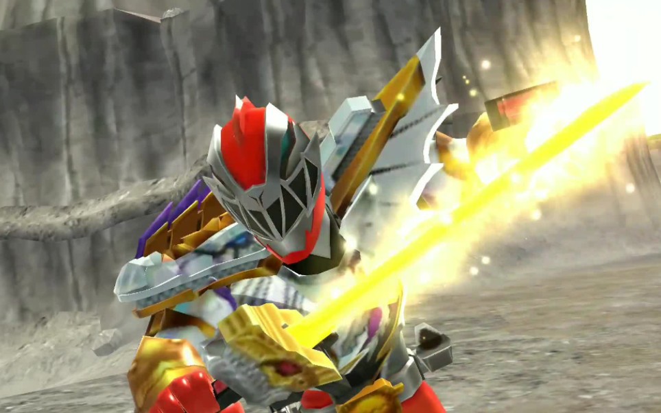 超级战队传奇战争 骑士龙战队 龙装红 光魂必杀技_哔哩哔哩_bilibili