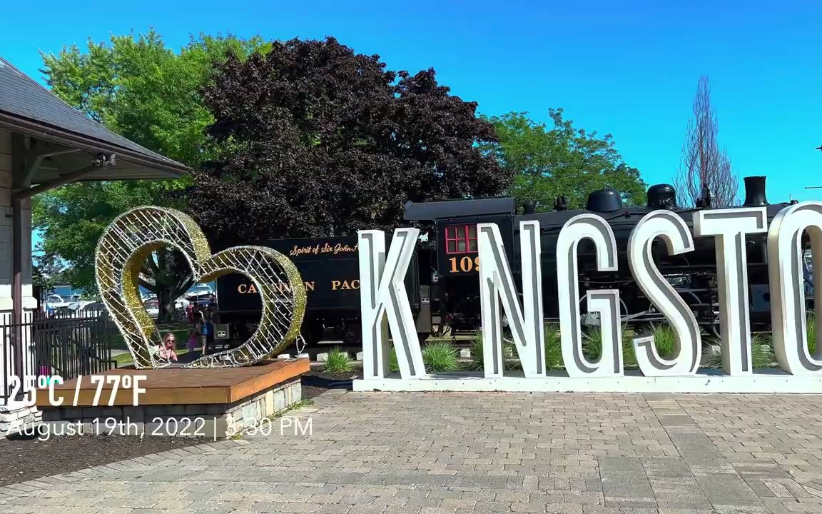 加拿大金斯顿 Kingston, Ontario Canada Walking Tour City Walks [4K Ultra HDR60fps]哔哩哔哩bilibili