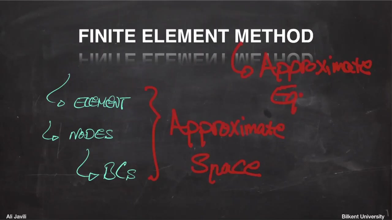 [FEM  M&M I] FEM  2021 InClass Lectures of Finite Element Method[Authorized]哔哩哔哩bilibili