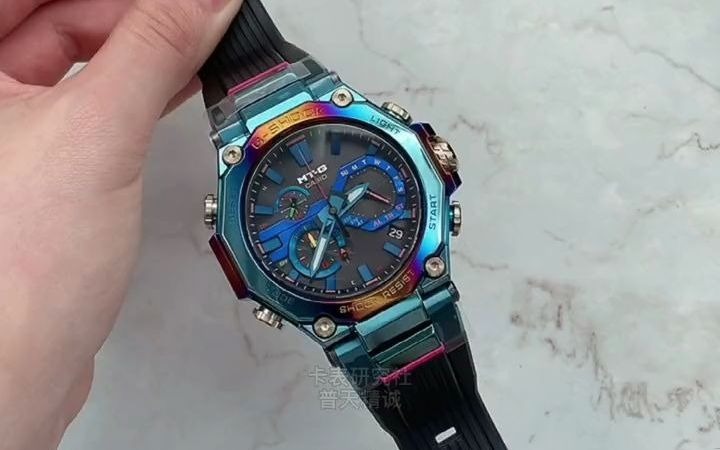 mtg系列蓝凤凰__"不死鸟"#gshock#新品#卡西欧#手表#开箱 #好物推荐