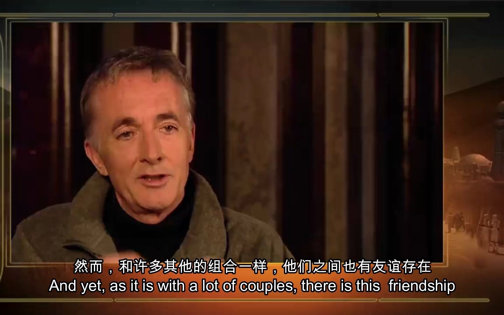 星球大战幕后访谈安东尼戴维斯分享扮演c3po的经历模型制造师介绍卢克