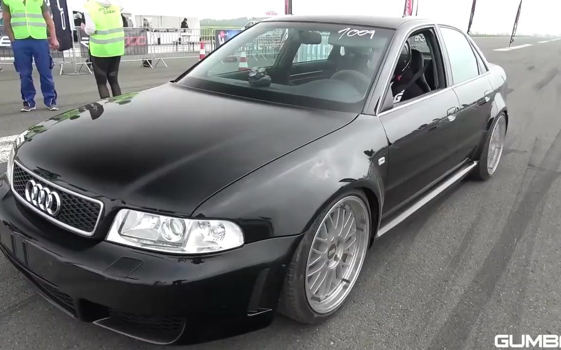 1250马力奥迪s4 b5双涡轮增压318公里/小时_哔哩哔哩_bilibili