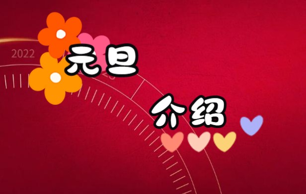 元旦介绍哔哩哔哩bilibili