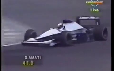 最后一名参加过F1大奖赛的女车手——1992年F1墨西哥大奖赛 乔凡娜ⷩ˜🧎›蒂 排位赛单圈录像哔哩哔哩bilibili