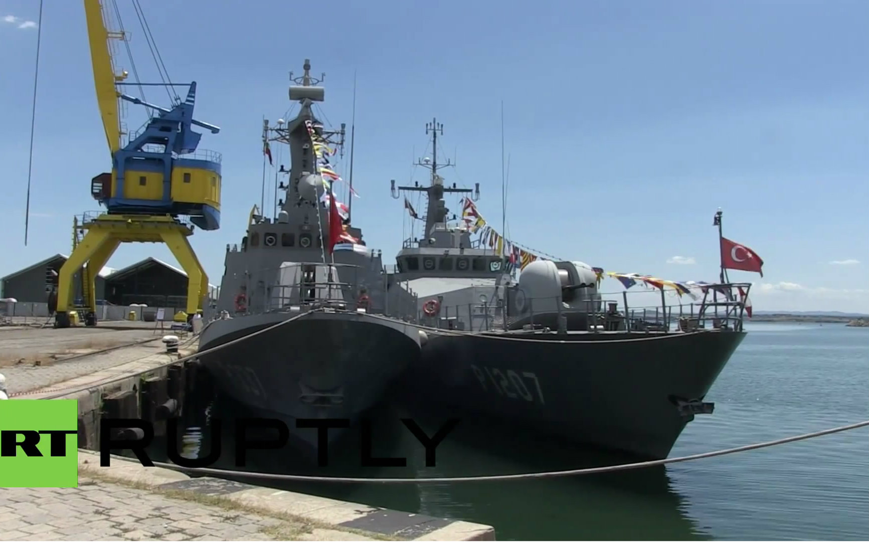 2016年保加利亚海军的军舰(很帅气啊)