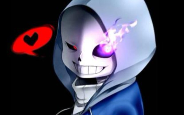 传说之下狂妄之人来看看sans的神仙颜值吧