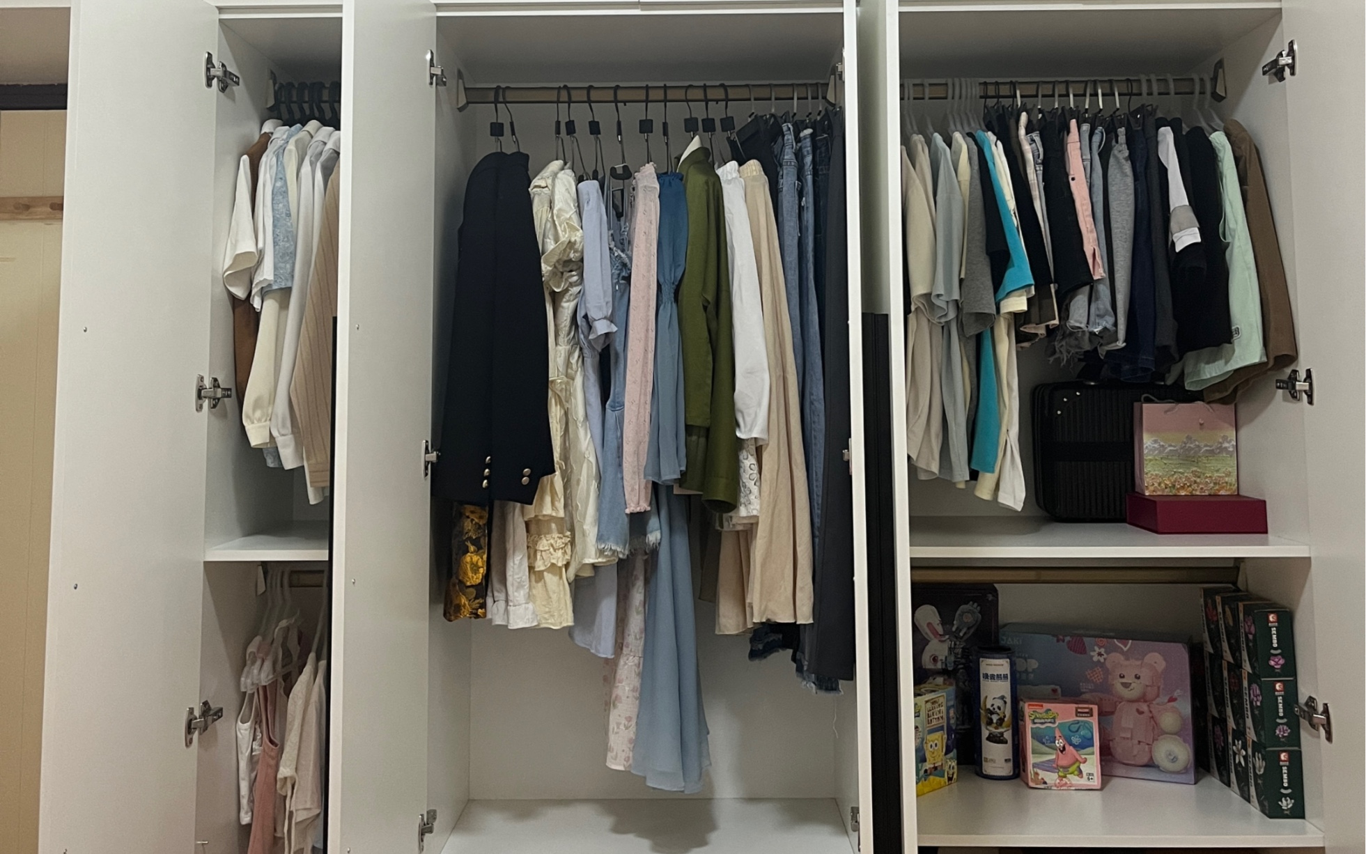 纪念一下曾经整洁的衣柜