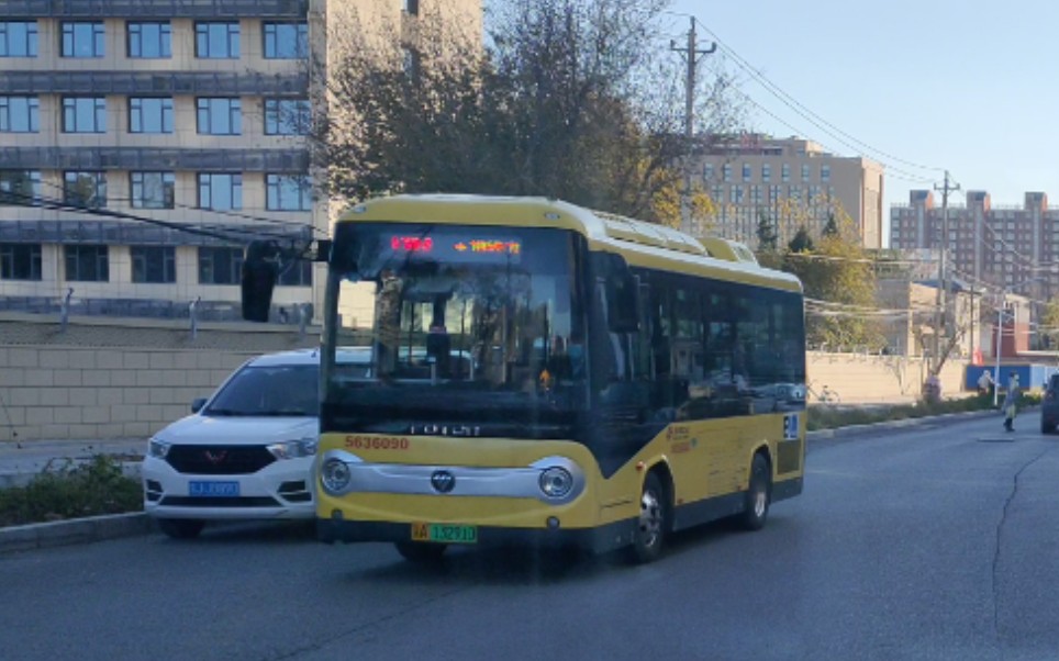 【pov-018】【新线首发】北京公交t117路地铁九棵树站→通州小街桥东