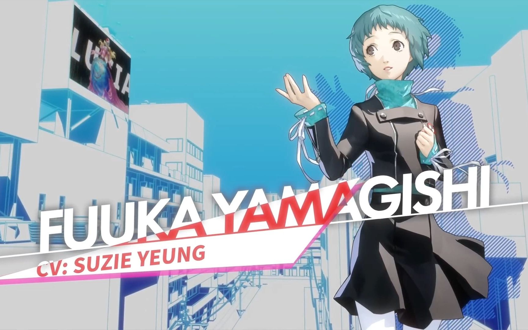 p3re 山岸风花丨女神异闻录3重置版角色演示