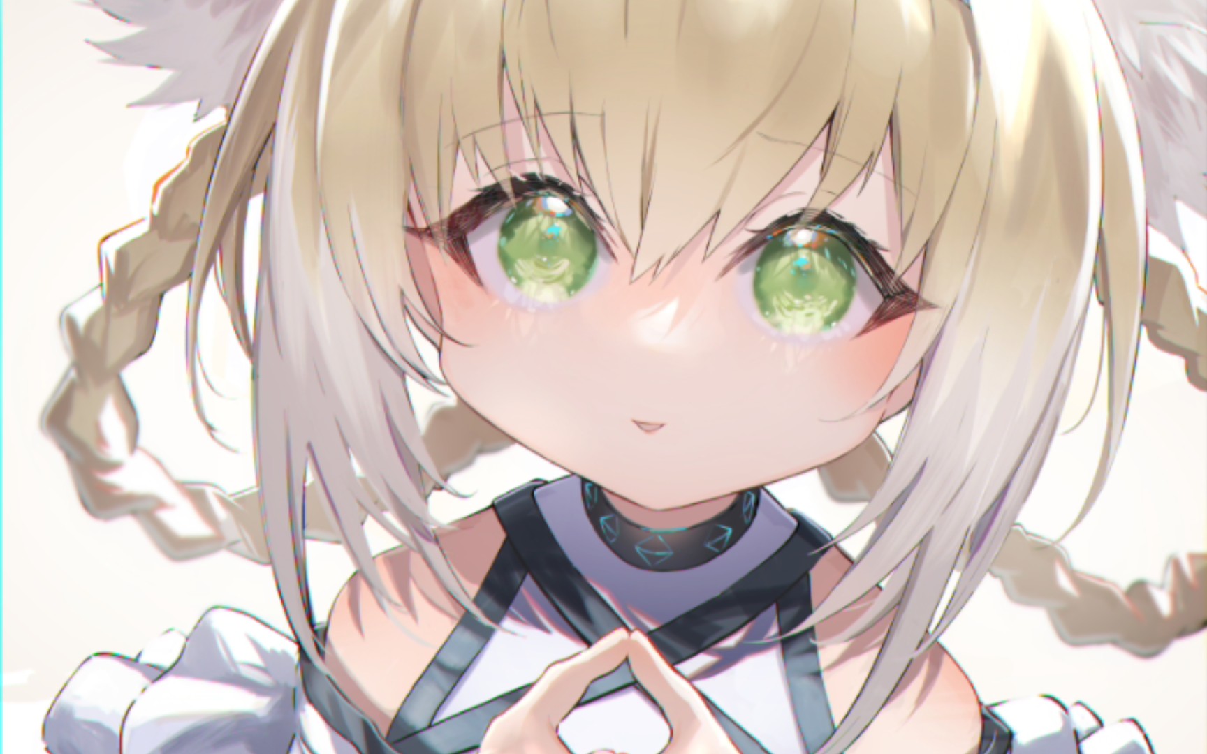 能给努力的小铃兰点个赞吗_明日方舟