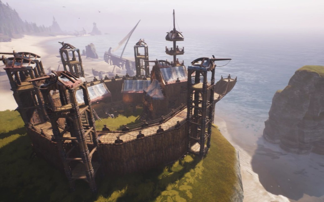 流放者柯南:建造一个要塞(西普塔岛)conan exiles