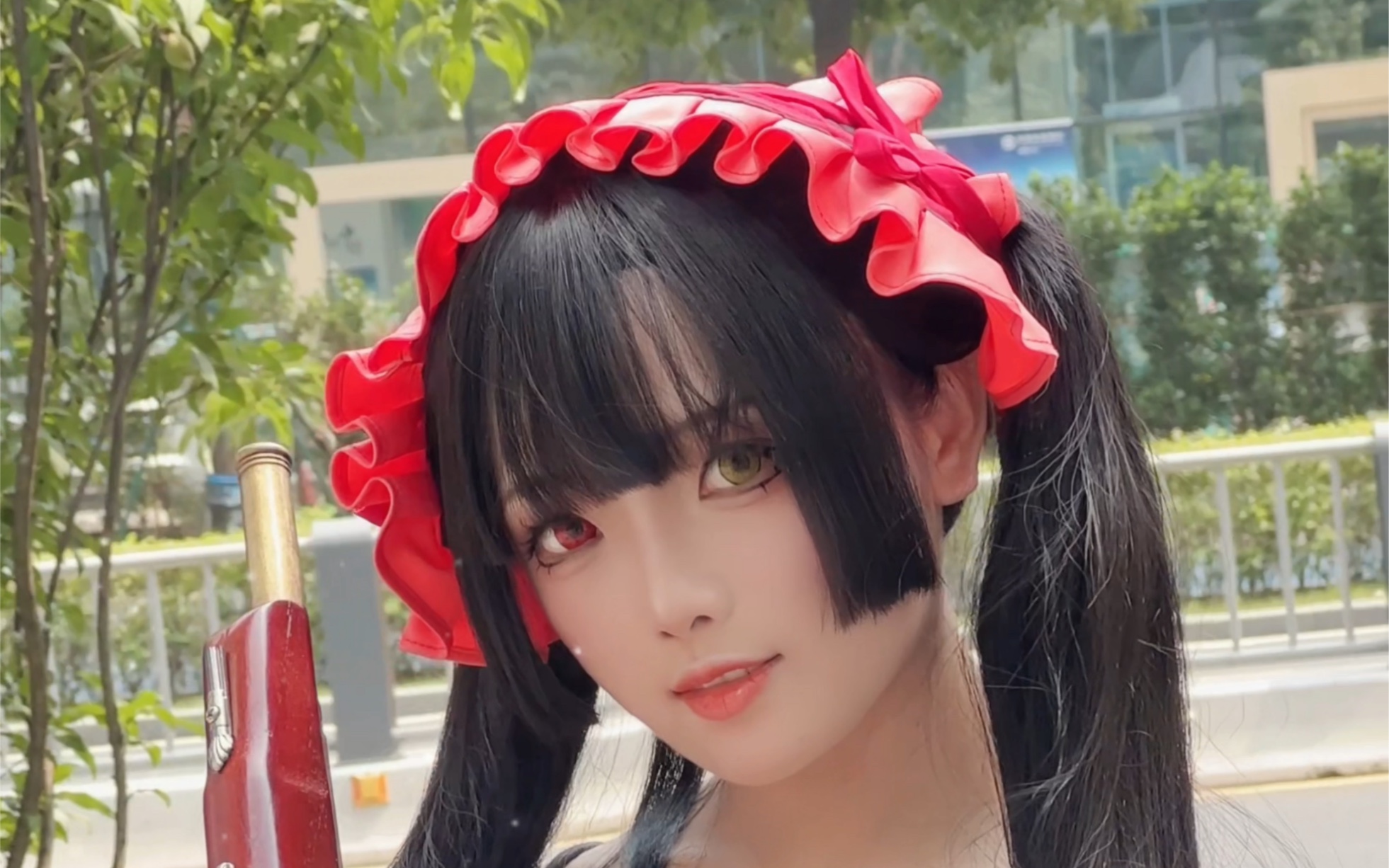 成都漫展 4c cos精选 - 时崎狂三cos (4k竖屏9s)