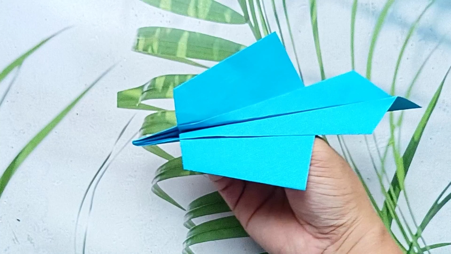 悬浮纸飞机制作教程图片
