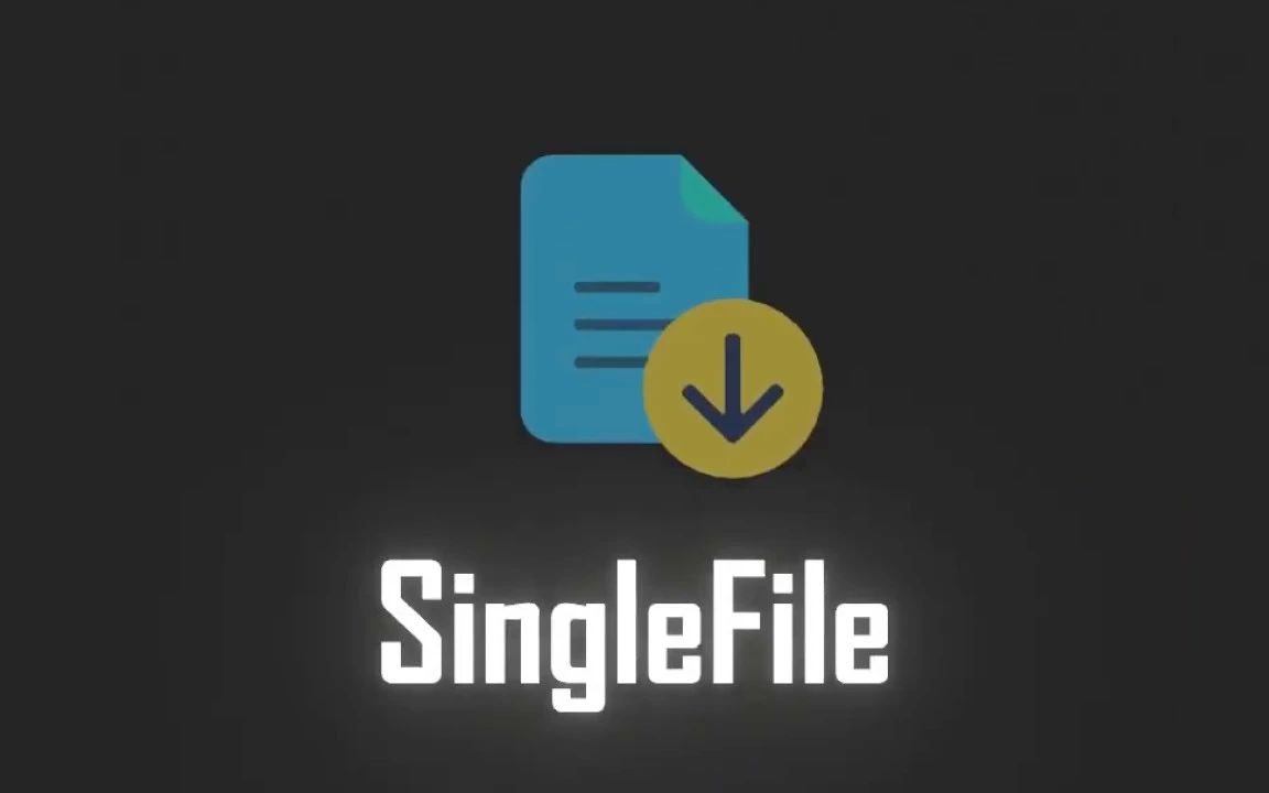 SingleFile 助你保存单一网页文件哔哩哔哩bilibili